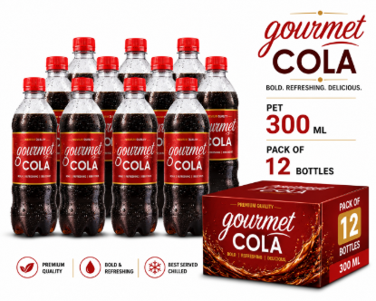 Picture of Gourmet Bottles 300 Pack of 12