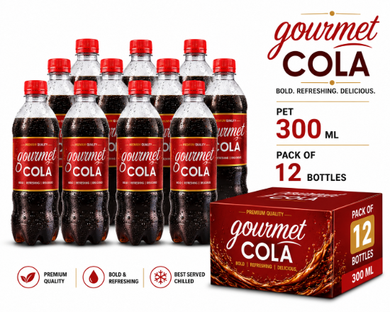 Picture of Gourmet Bottles 300 Pack of 12
