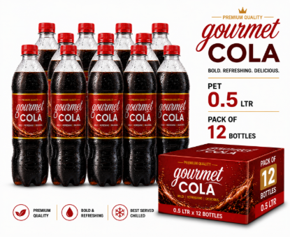 Picture of Gourmet Bottles 0.5 Ltr Pack of 12