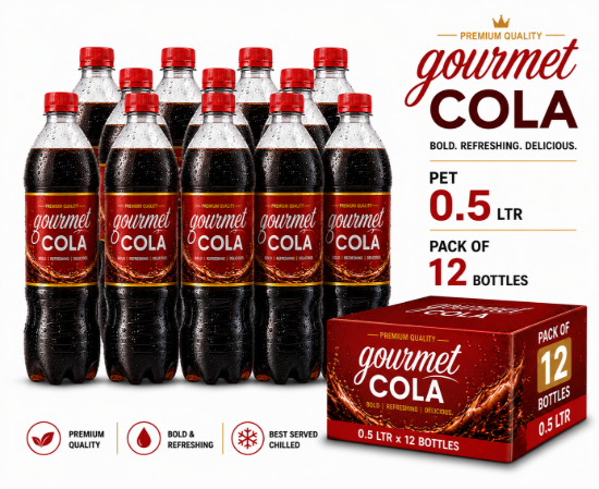 Picture of Gourmet Bottles 0.5 Ltr Pack of 12